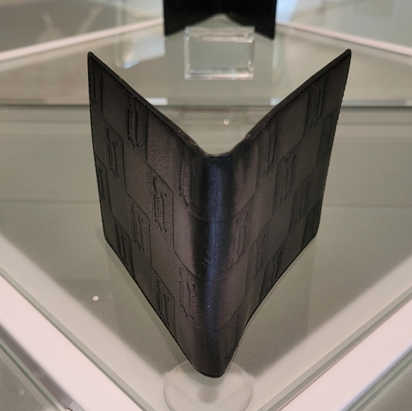 GIANNI VERSACE MEN'S MONEY CLIP 100 ITALIAN LEATHER, MADE IN ITALY - Picture 5 of 9